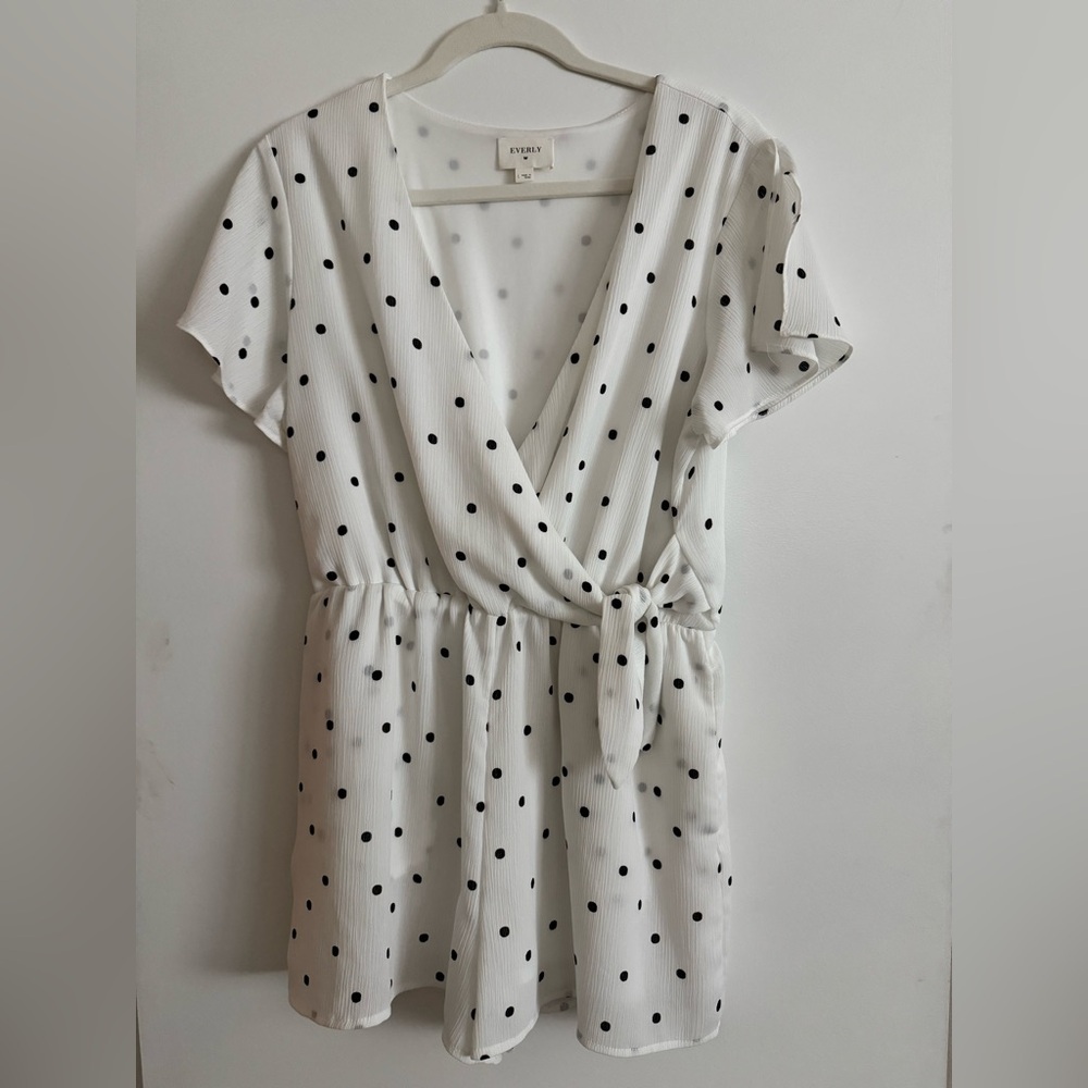 Polka Dot Romper